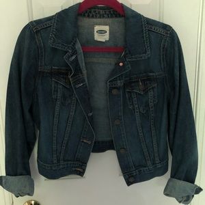 Old Navy Cropped Denim Jacket